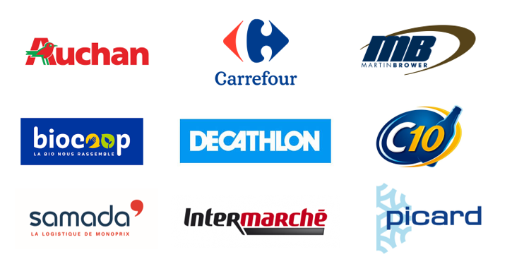 Logos distributeurs